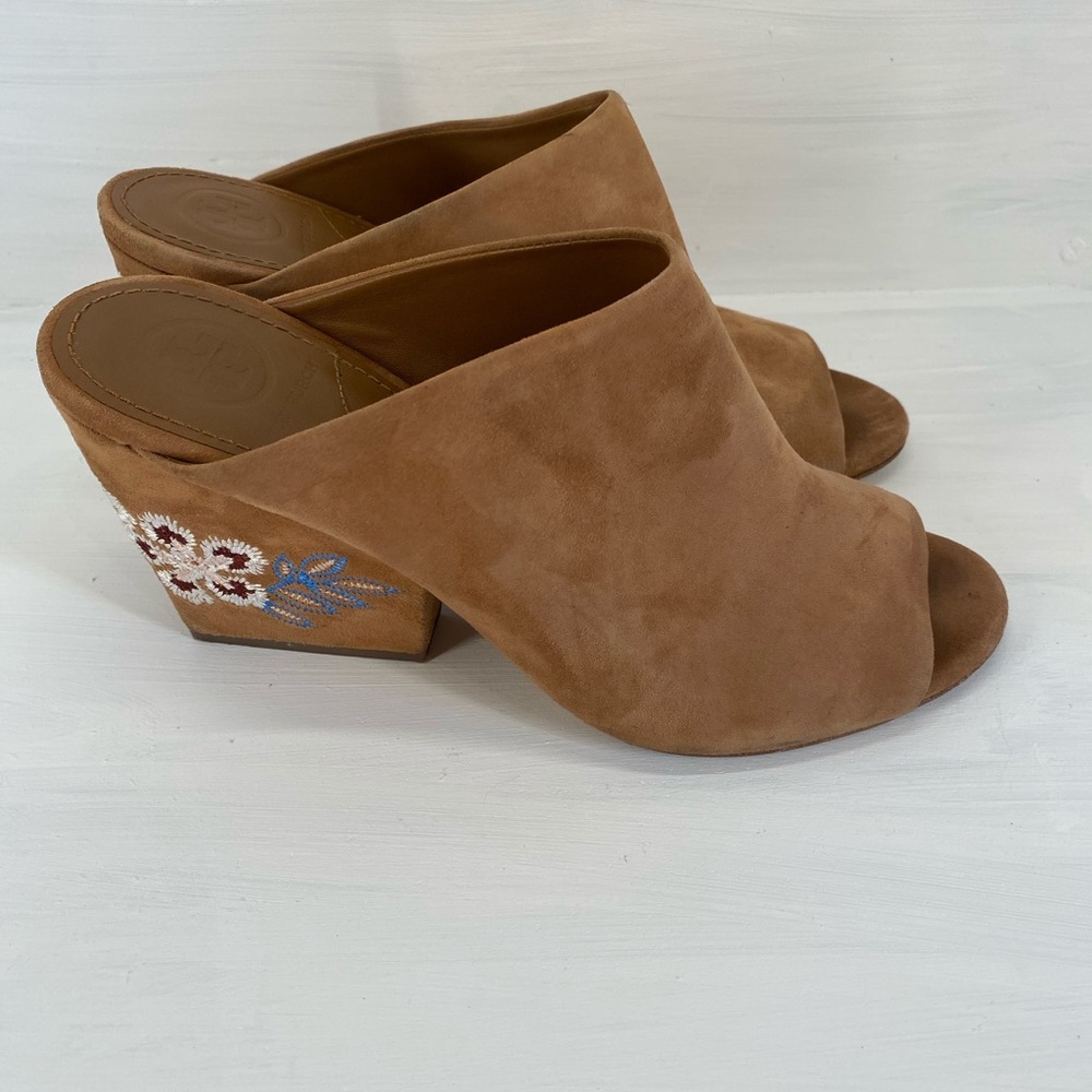 Tory Burch shoes size 7 suede mule